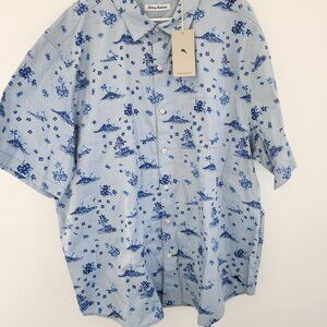 Tommy Bahama Men's XXXL Button Down Shirt